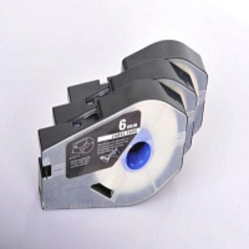 Lable Tape Cassette 6mmX30mtr./Pc (White)